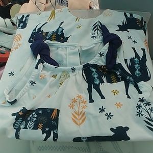 Penelope Plumm 18 month cow romper.